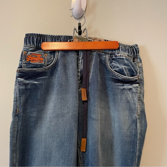 Vintage SuperDry jeans joggers - Picture 3 of 10